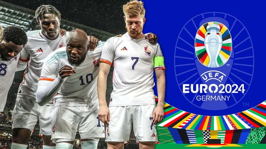 Retour matchs de qualification de la Belgique Euro 2024