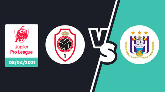 Pronostic Antwerp Anderlecht Jupiler Pro League Lundi 05 Avril 2021