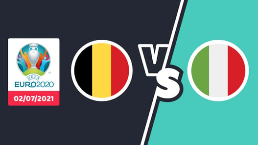 pronostic Belgique Italie vendredi 2 juillet quart de finale Euro 2021